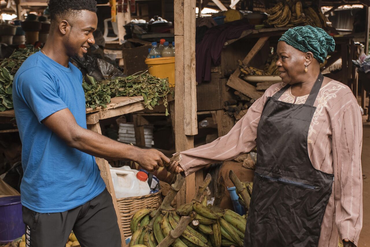 Daily Life of a Market Merchant Daily Life of a Market Merchant